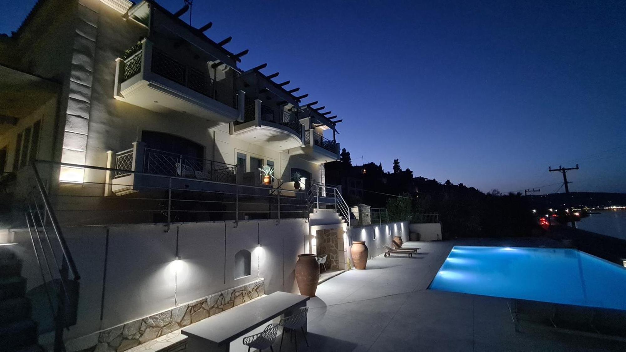 Villa Serafeim Kími Exteriér fotografie